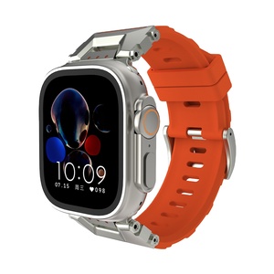 <span class=keywords><strong>Correa</strong></span> Deportiva de Silicona para <span class=keywords><strong>Apple</strong></span> <span class=keywords><strong>Watch</strong></span> de 44mm <span class=keywords><strong>45mm</strong></span> 49mm 42mm, Brazalete para Hombre, Compatible con iWatch Series 9 <span class=keywords><strong>8</strong></span> 7 6 Ultra S10 46mm - Product Image 1