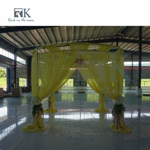 Adjustable Round Pipe Kits Pipe and Drape Backdrop Pipe and Drape Pipe and Drapes for Events - Product Image 2