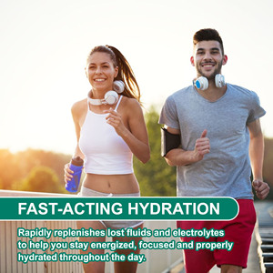 Comprimés d'électrolytes de haute qualité pour adultes, favorisant une hydratation rapide et une gestion de l'énergie, complément alimentaire. - Product Image 5