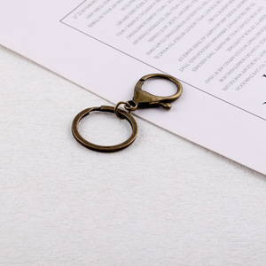 Multi Color Metal Lobster Clasp Keychain <b>Ring</b> Set For DIY Bag Accessories - Product Image 4