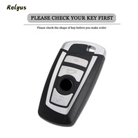 Housse de clé de voiture souple pour BMW F20 F30 G20 f31 F34 F10 G30 F11 X3 F25 X4 I3 M3 M4 1 3 5 Series Shell Fob porte-clés accessoires