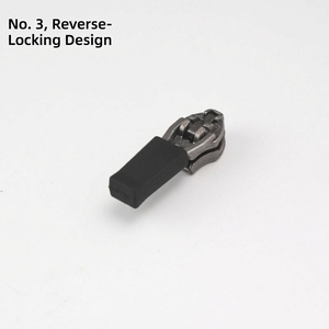 # 3 # 5 # 7 Cerniere a <span class=keywords><strong>Molla</strong></span> Autobloccanti in Lega di Zinco Ecologiche <span class=keywords><strong>con</strong></span> Denti Invertiti per Abbigliamento e Borse - Product Image 2
