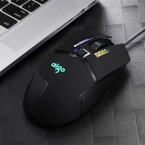 Aigo Q826 Gaming <b>Mouse</b> 6D Optical Wired RGB Backlit Right Hand Ergonomic Programmable - Product Image 1
