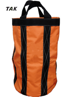 Sacs de levage d'outils en toile Oxford PVC ronde à ouverture supérieure TAK 300 kg SWL pour la construction