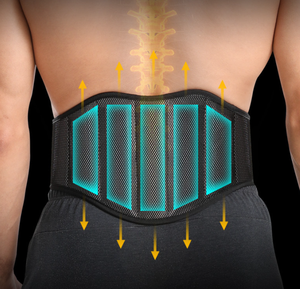 Cintura regolabile per allenamento da palestra per sollevamento pesi inferiore per sollevamento pesi cintura di sollevamento pesi per uomini e donne - Product Image 3