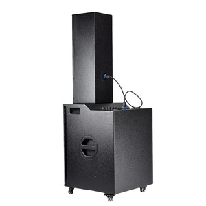 High Power Outdoor Karaoke Speaker KJ PRF001 Rechargeable <b>Battery</b> With Microphone Colorful Led Light For <b>Square</b> Dancing Fitness - Product Image 2