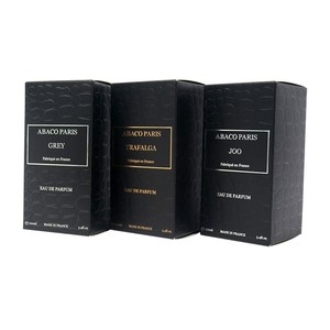 Boîte d'emballage de parfum en papier gaufré avec lamination brillante écologique, boîte de parfum <span class=keywords><strong>miniature</strong></span> blanche - Product Image 3