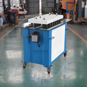 Nueva Máquina de Bloqueo de Motor Bason SA-12C de 1.5kW, Máquina Automática para Conductos Cuadrados, Máquina de Fabricación de Cuellos de Acero, Máquina de Conformado de Cuellos Pittsburgh para <span class=keywords><strong>HVAC</strong></span> - Product Image 2