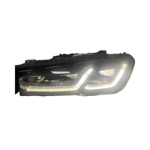 ไฟหน้าแท้ OEM สำหรับรถยนต์ BMW ซีรีส์ 5 รุ่น M5 G30 G38 530 540i ปี 2018-2021 สีดำรมควัน LED 12v ใหม่ 6000k - Product Image 2