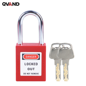 <span class=keywords><strong>Candado</strong></span> de plástico con la <span class=keywords><strong>misma</strong></span> <span class=keywords><strong>llave</strong></span> de color de alta calidad OEM, <span class=keywords><strong>candado</strong></span> de seguridad con <span class=keywords><strong>llave</strong></span> maestra para equipos de etiquetado industrial - Product Image 1