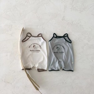 <span class=keywords><strong>Combinaison</strong></span> à jarretelles décontractée en tricot 100% coton pour bébé unisexe, tenue d'été, barboteuse polyvalente pour bambin de <span class=keywords><strong>surf</strong></span> - Product Image 3