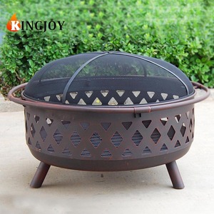Brasero XXL 36 pouces avec design tressé – Offre spéciale USA - Product Image 4