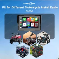 Navigation Carplay pour moto C5000, DVR pour écran 5 pouces 480P, Android Auto sans fil, moniteur ABS étanche