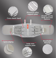 Meilleure vente Taille-taille ceinture enveloppante soulagement de la douleur travail taille dos orthèse ceinture de soutien lombaire