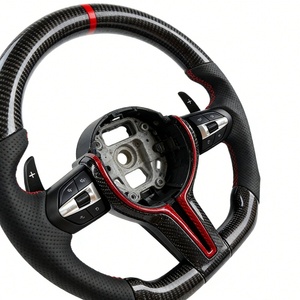 Volante de fibra de carbono completo para <span class=keywords><strong>BMW</strong></span> i4 <span class=keywords><strong>G20</strong></span> F01 F26 F48 F80 E85 <span class=keywords><strong>328i</strong></span> - Product Image 2