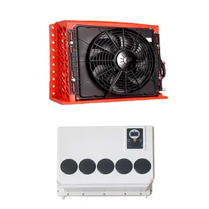 Okyrie Split Air Conditioning 12V 24V Electric Parking Air Conditioner For Excavator Tractor Trailer Truck Air Conditioner