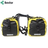 Tas Sadel PVC Premium Pasokan Langsung Pabrik, Tahan Air, Kapasitas Besar, Universal, Sangat Tahan Lama, Anti Sobek untuk Bersepeda