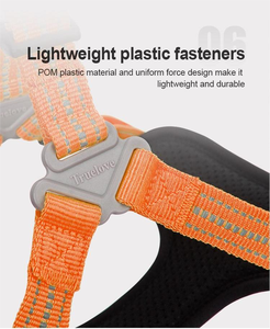 Truelove rompi <span class=keywords><strong>Harness</strong></span> anjing olahraga reflektif kualitas tinggi rompi <span class=keywords><strong>Harness</strong></span> hewan peliharaan mewah tahan lama ringan bersirkulasi dengan tali kekang besar - Product Image 3