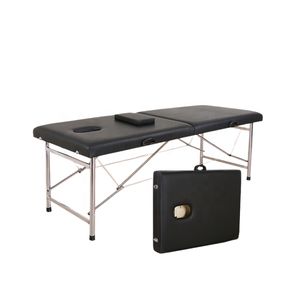 Lit de Massage Confortable de 80 cm de Largeur, Table de Massage Pliante en Inox pour Hôpital - Product Image 2