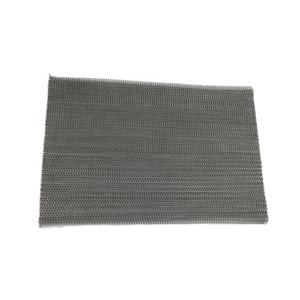 Bisküvi pişirme tüneli fırın metal konveyör bant çelik rulman bilya şifreleme balıksırtı örgü kemer - Product Image 2