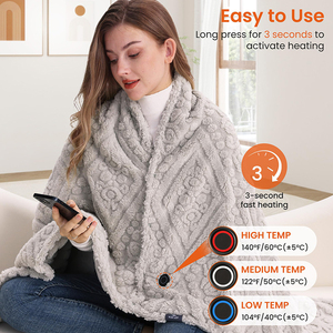 Kışlık Taşınabilir 5v Usb Pil Çalıştırmalı Grafen Isıtmalı Elektrikli Kaz Tüyü Battaniye 3 Isı Ayarlı - Product Image 2