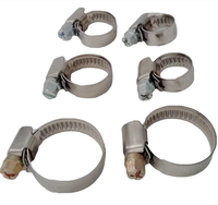 Système de mesure métrique de ventilation de collier de serrage allemand en acier inoxydable personnalisé de meilleure qualité
