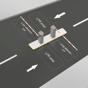 HCWスマート交通障壁システム自動ストレートブームゲート駐車用スマート道路ブーム障壁/ゲート - Product Image 6