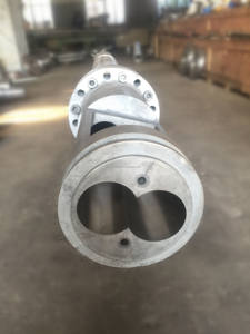 Vis jumelle et baril (vis jumelles parallèles et baril pour extrudeuse de granulation de plastique recyclé <span class=keywords><strong>WEBER</strong></span> KABRA WINDSOR - Product Image 4