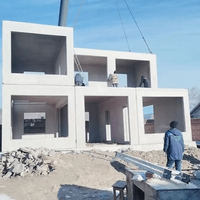 Moteur de machine de fabrication d'unités préfabriquées en béton 2025 pour la construction rapide à faible coût de maisons anti-sismiques et de bâtiments publics
