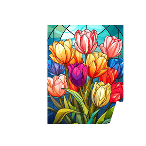 Dipinto Diamantato su Tela Stampata Dreamer, Bouquet <span class=keywords><strong>di</strong></span> <span class=keywords><strong>Tulipani</strong></span>, Regalo per San Valentino - Product Image 1