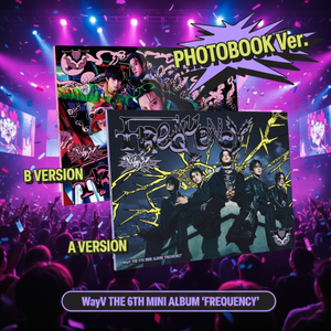 Lanzamiento Oficial de K-POP, 6º Mini Álbum [FREQUENCY], Versión con Libro de Fotos Suministro al por mayor favorito de los fanáticos de A o B - Product Image 3
