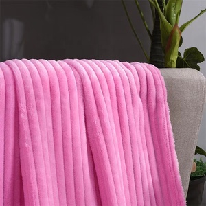 Manta Personalizada de Invierno de Franela para Cama de Forro Polar de Coral Sólido, Cubrecama de Piel Sintética, Cobertor para Sofá, Colcha Suave y Esponjosa a Cuadros - Product Image 4