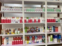 Conception de logo personnalisée, boîte en carton aseptique pour jus liquide recyclable de 750 ml, boîte en carton pour lait, emballage en papier, formes personnalisées