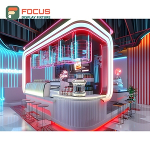 Exhibidor de Café Creativo, Estante para Snacks, Marco Negro Mate, Exhibidor de Productos - Product Image 3