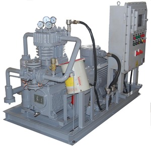 Petit compresseur de gaz à fréquence variable, sans huile, à lubrification par courroie, refroidi par air, BT4 - Product Image 3