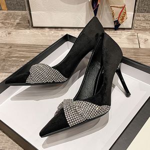 5.5CM/7.5CM/9CM Zapatos De Mujer Elegante <b>Pumps</b> Design Comfortable Dress Sexy Shoes High Heels for Ladies and Women - Product Image 2