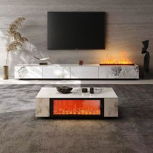 كابينة تلفاز اسكندنافية أحدث تشكيلة فاخرة عصرية عالية الجودة لمنزل المزرعة - Product Image 3