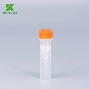 Yüksek Performanslı Laboratuvar 0.5ml Kriyojenik Tüp PP Plastik Kriyo Vial Renkli Kapaklı <span class=keywords><strong>PCR</strong></span> DNA <span class=keywords><strong>RNA</strong></span> Testi için - Product Image 5
