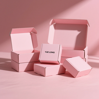 Boîtes d'expédition en carton ondulé pour colis postaux, personnalisées avec logo, imprimées sur mesure, pour l'emballage en gros