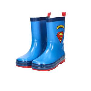 Stivali da Pioggia per Bambini Superman, Blu Chiaro, Modello Basso con Logo per Ragazzi - Product Image 2