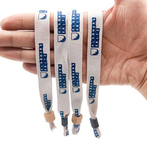Bracelet en Tissu Personnalisé Fournisseur de Fête 2022 Bracelet d'Entrée en Satin pour Festival <span class=keywords><strong>Concert</strong></span> Événementiel - Product Image 2