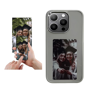 Étui de téléphone E Ink, NFC mobile, motif personnalisé, projection d'encre, couverture d'affichage pour iPhone 16 Pro, étui de téléphone NFC - Product Image 3