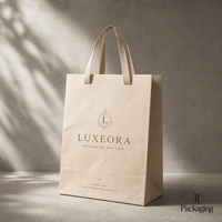 Sac cadeau haut de gamme avec logo personnalisé imprimé, finition mate, pochette pour cosmétiques et bijoux, emballage de vente au détail, sac de luxe pour boutique, OEM ODM