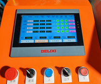 Machine automatique de placage de chants pour panneaux de fibres à densité moyenne (MDF) et panneaux de particules (Panneaux de particules) PUR450 avec revêtement PVC