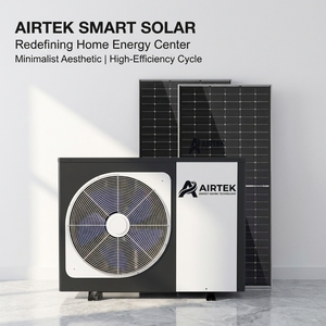 ปั๊มความร้อนพลังงานแสงอาทิตย์ OEM 10kw 20kw ERP A+++ Wifi ระบบทำความร้อนและความเย็น ปั๊มความร้อนแบบใช้พลังงานแสงอาทิตย์สำหรับทำน้ำร้อน มีตัวเลือกความจุหลายระดับ - Product Image 1