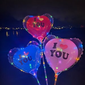 Hợp thời trang trong suốt bóng sóng điện tử hình dạng Cá Bóng bay hoạt hình - Product Image 4