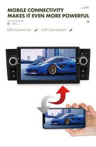 Hệ thống Android <span class=keywords><strong>7</strong></span> inch <span class=keywords><strong>GPS</strong></span> <span class=keywords><strong>navigation</strong></span> HD Video player cho cho Fiat Grande Punto Linea linya 2005 2012 đài phát thanh xe DVD Player - Product Image 6