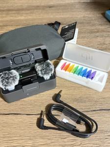Mic <b>Mini</b> 2 Wireless Lavalier Mic with noise canceling Supports Type-C, Lightning and 3.5mm ideal for vlogging - Product Image 2