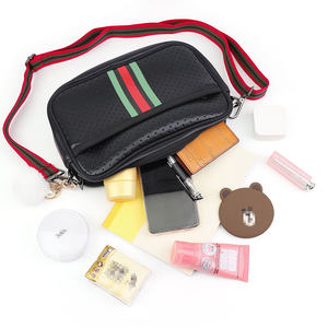 Hot Sale Style Unisex Neoprene and PU Women Sling <strong>Cell</strong> <strong>Phone</strong> <strong>Bag</strong> Simple Crossbody <strong>Bag</strong> Women's Messenger <strong>Bag</strong> - Product Image 3