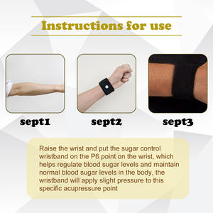 สายรัดข้อมือควบคุมน้ำตาล - การจัดการระดับน้ำตาลในเลือด - สายรัดข้อมือดูแลร่างกาย - อุปกรณ์สำหรับควบคุมระดับน้ำตาลในเลือด - Product Image 6